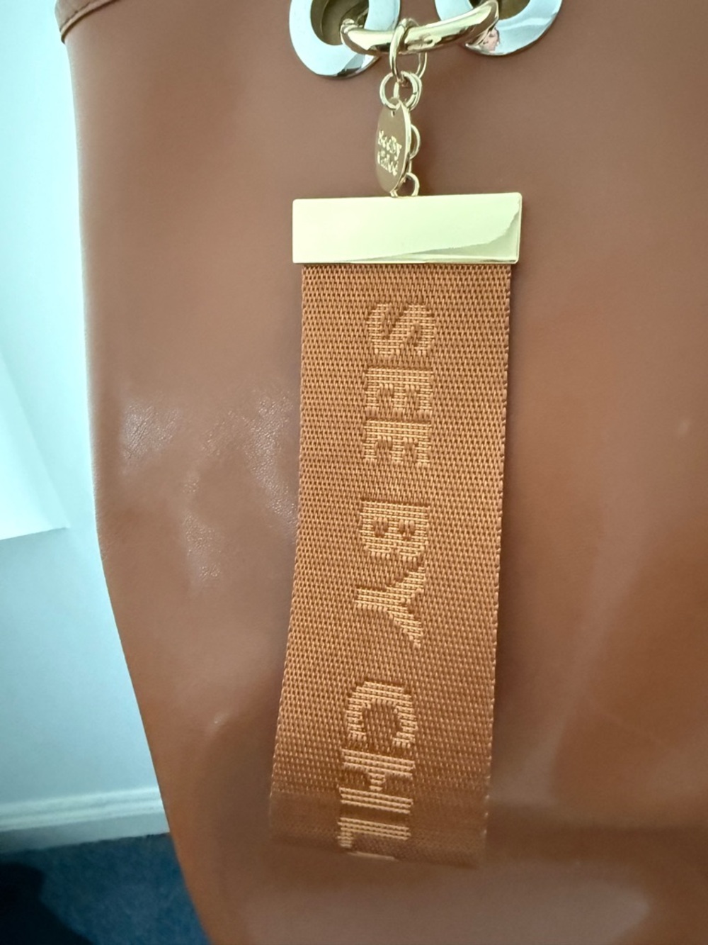 SEE by Chloe Brown Women’s Tote Bag with Strap Charm - Picture 2 of 4
